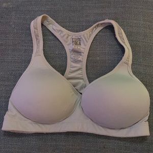 VS PINK grey Small sm Victoria secret grey Yoga sports bra